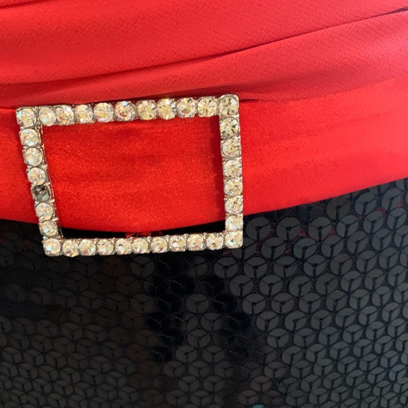 Tiffany Designs Sequin Floor Length Dress Size 6 - Picture 4 of 5